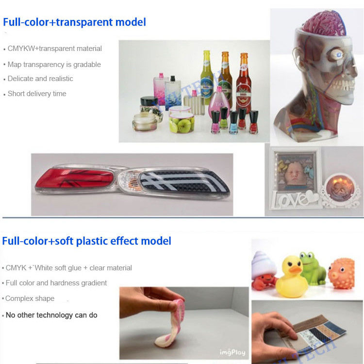 Stampa 3D a colori personalizzata e prototipazione rapida con materiale plastico