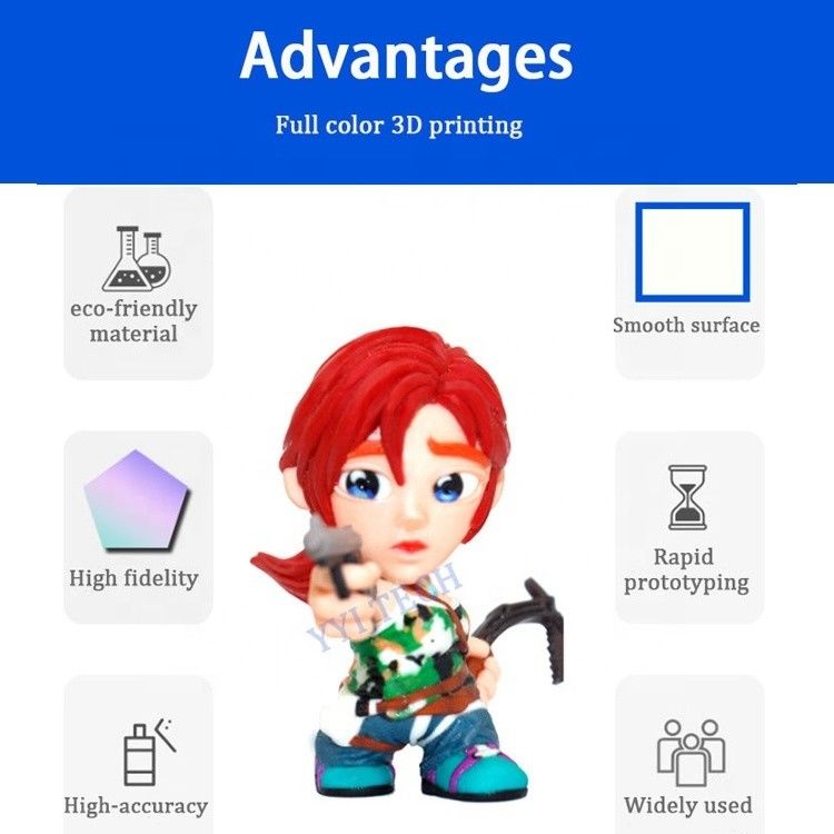 Servizio di stampa 3D a colori personalizzato STL.