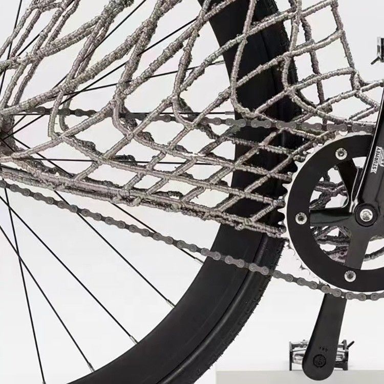 SLM Modellazione di deposizione fusa Parti in alluminio in acciaio inossidabile Alta tolleranza per il modello di bicicletta