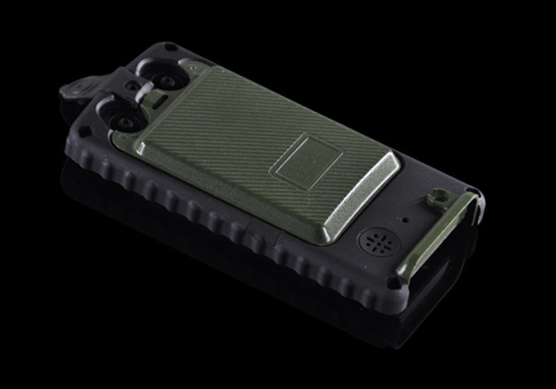 Prototipo di prodotto militare e di sicurezza – Lega di alluminio CNC + sovrastampaggio di colla morbida | YYI Tech